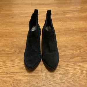 Matisse Black Suede Booties